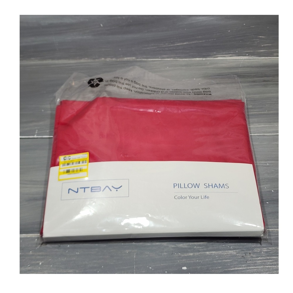 NTBAY Red Queen Pillow Shams Set of‎ 2 Cotton
